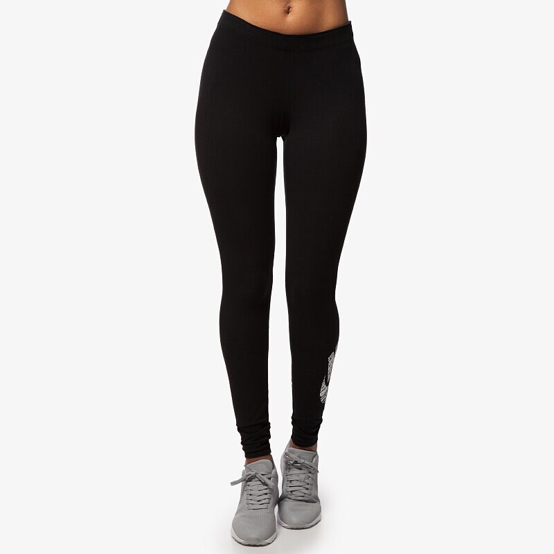 dámské kalhoty NIKE KALHOTY  LEG-A-SEE-LOGO 678657010 ČERNÁ