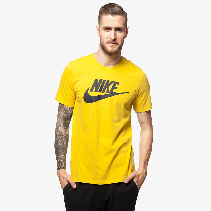 pánské tričko NIKE TRIČKO TEE-FUTURA ICON 696707752 ŽLUTÁ