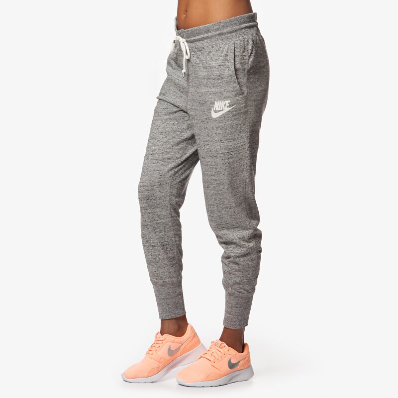 dámské kalhoty NIKE KALHOTY  GYM VINTAGE PANT 545782091 ŠEDÁ