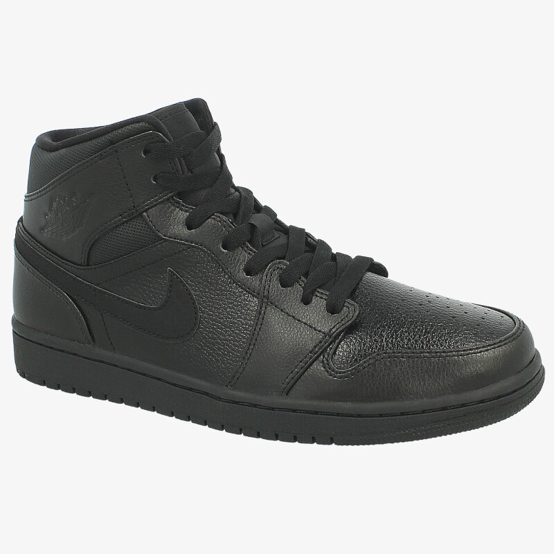 pánské tenisky JORDAN AIR 1 MID  554724030 ČERNÁ