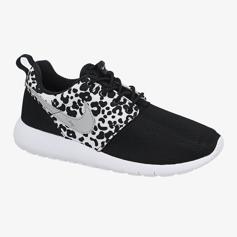 NIKE ROSHE RUN PRINT (GS) 677784002 ČERNÁ