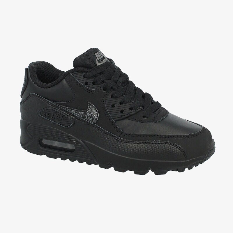 NIKE AIR MAX 90 LEATHER (GS)  724821001 ČERNÁ