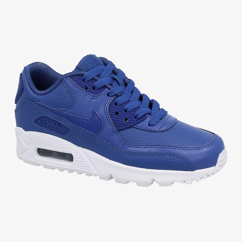 NIKE AIR MAX 90 LEATHER (GS)  724821402 MODRÁ