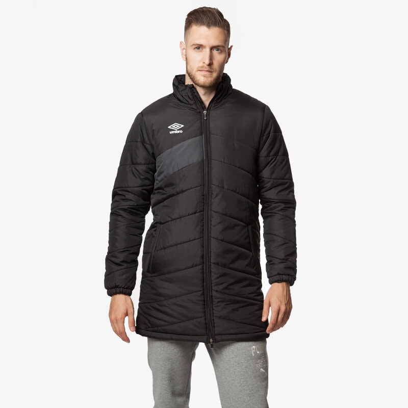pánská zimní bunda UMBRO BUNDA PADDED JACKET 62971UC44 ČERNÁ