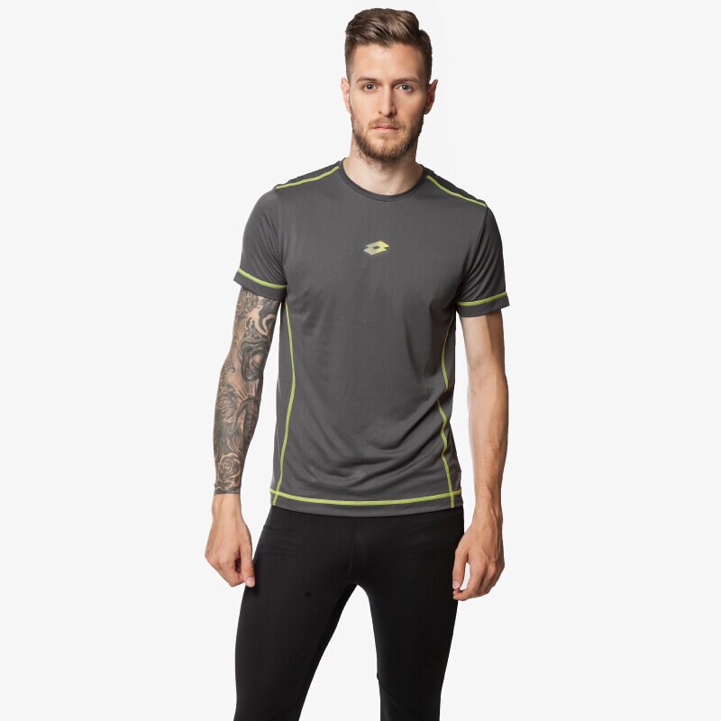 pánské tričko LOTTO TRIČKO STORMRIDE BS R6852 ŠEDÁ