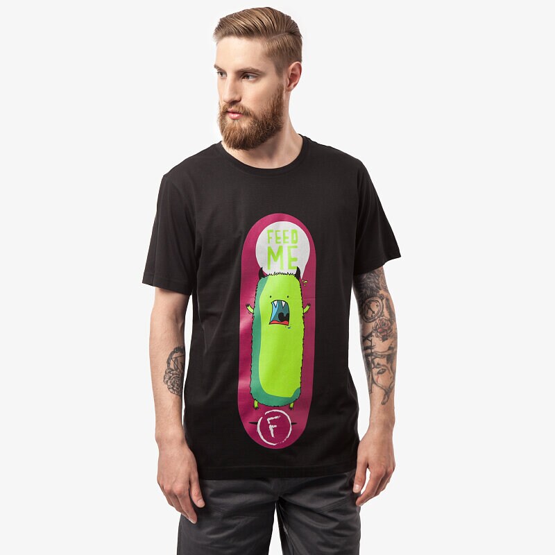 pánské tričko CONFRONT  TRIČKO AROT CF15TSM77001 ČERNÁ