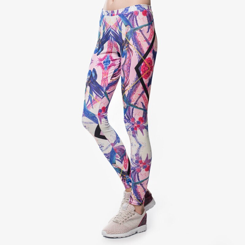 dámské kalhoty ADIDAS KALHOTY  FLORERA LEGG AB1976 VÍCEBAREVNÁ