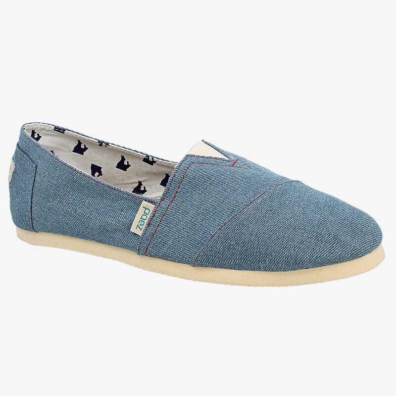 pánské boty casual PAEZ BLUE JEAN 101DENBLUEJM MODRÁ