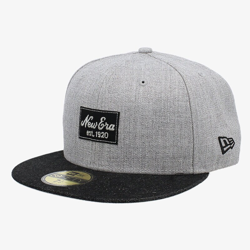 dětská kšiltovka NEW ERA ČEPICE HEATHER PAT 80127113 ŠEDÁ