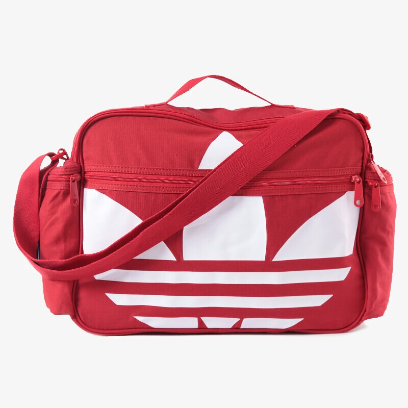 dámská taška ADIDAS TAŠKA AIRLINER CANVAS POWER RED S20067 ČERVENÁ