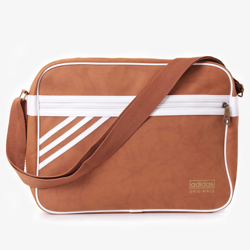 dámská taška ADIDAS TAŠKA AIRLINER SUEDE M30519 HNĚDÁ