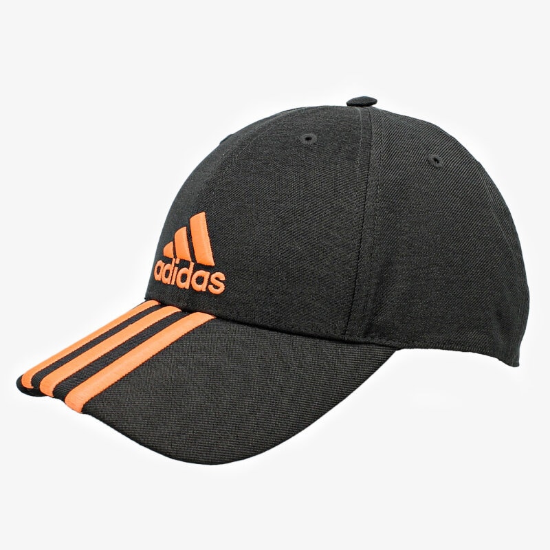 dětská kšiltovka ADIDAS ČEPICE PERF CAP 3S COH DARK GREY S20468 ŠEDÁ
