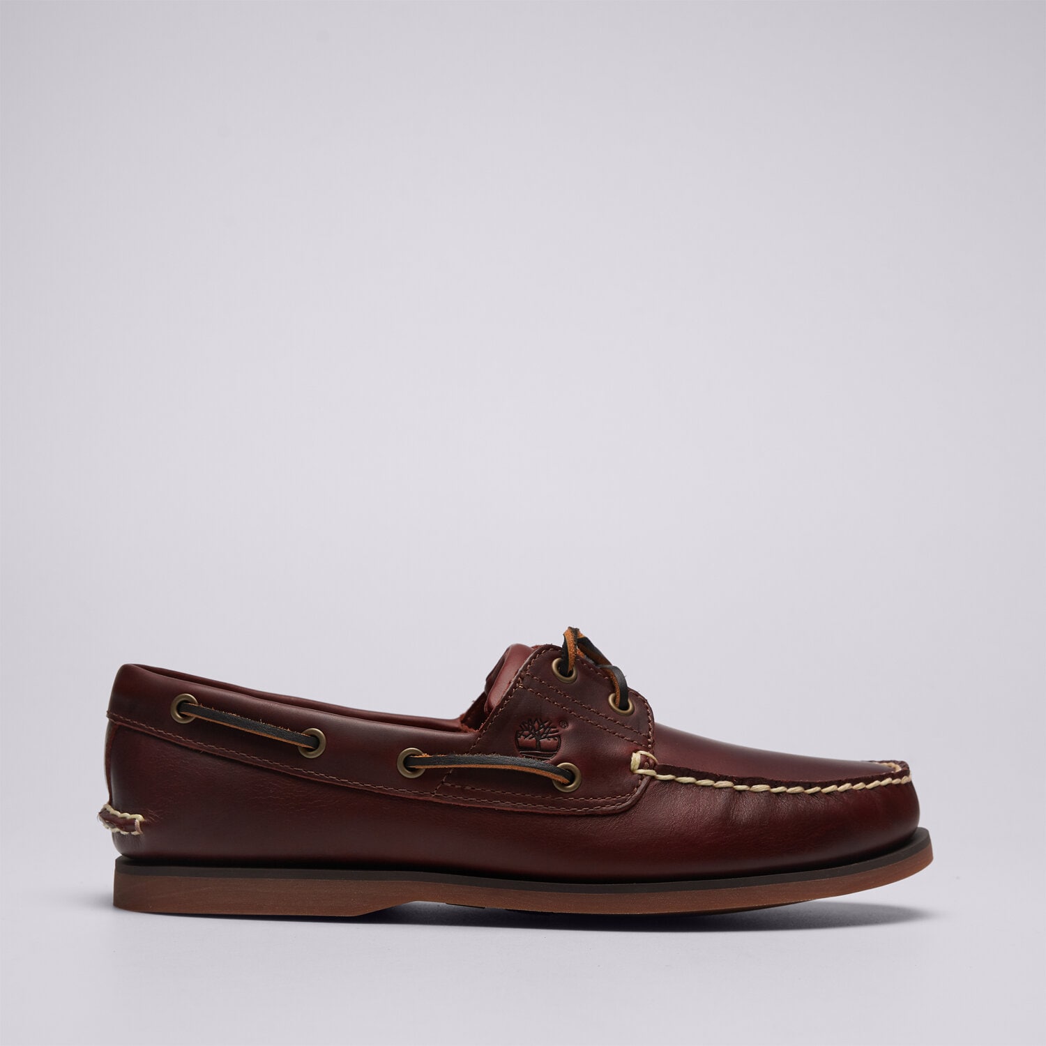 pánské boty casual TIMBERLAND CLASSIC BOAT 2 EYE  TB0250772141 HNĚDÁ