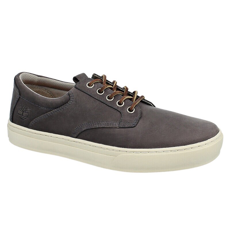 pánské boty casual TIMBERLAND LEATHER OXFORD 9051B ŠEDÁ