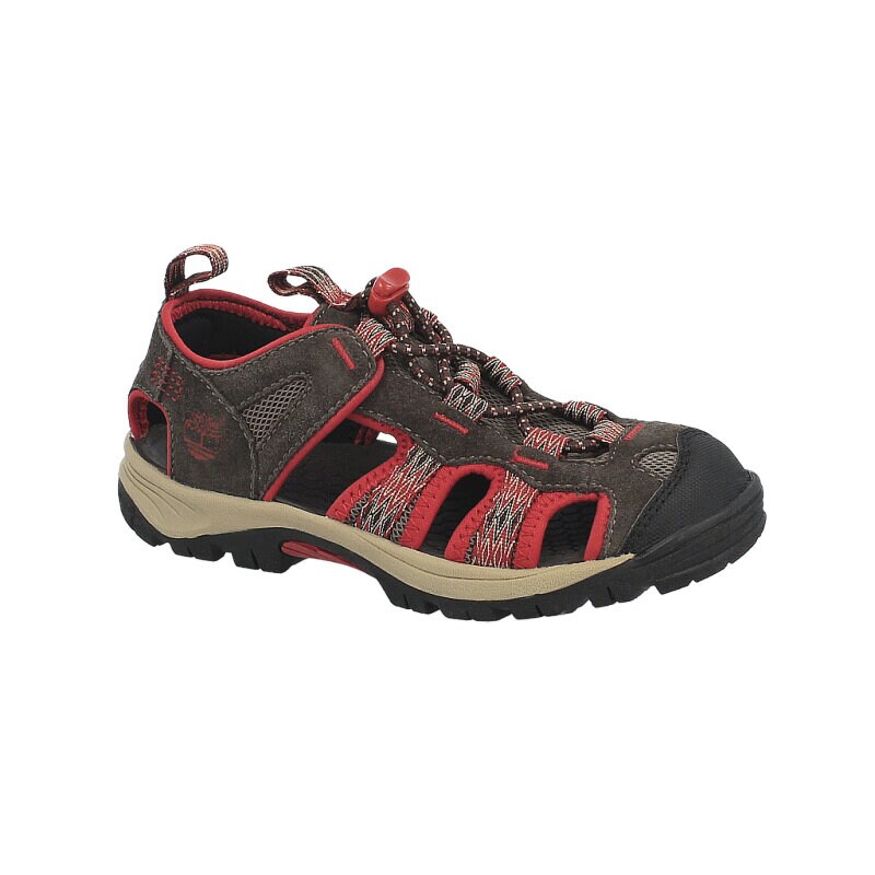 dětské sandály TIMBERLAND BELKNAP FISHERMAN 1077A HNĚDÁ