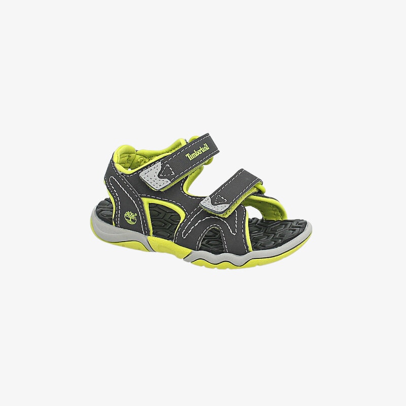dětské sandály TIMBERLAND ADVENTURE SEEKER 2 STRAP SANDAL 2485A ŠEDÁ