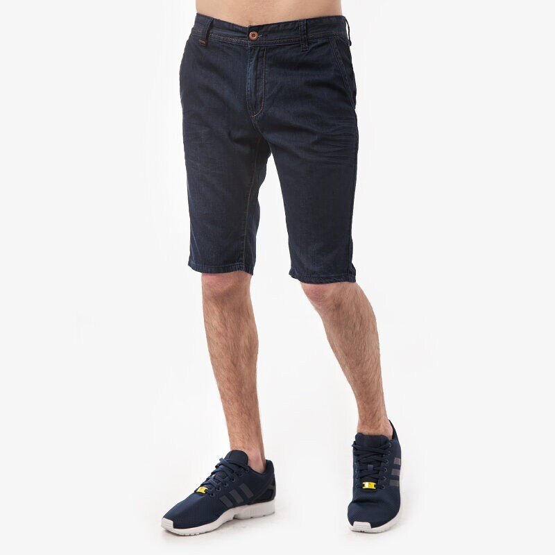pánské kraťasy CONFRONT ŠORTKY  JEANS DUBHE CFV15SZM02001 TMAVOMODRÁ