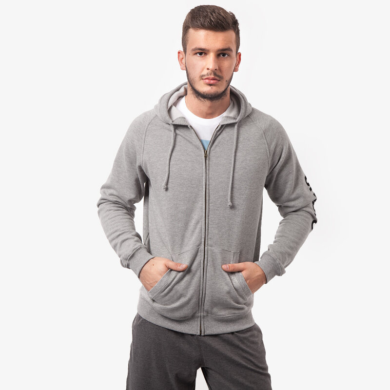 pánská mikina UMBRO MIKINA DEBO UL15BLM13001 ŠEDÁ