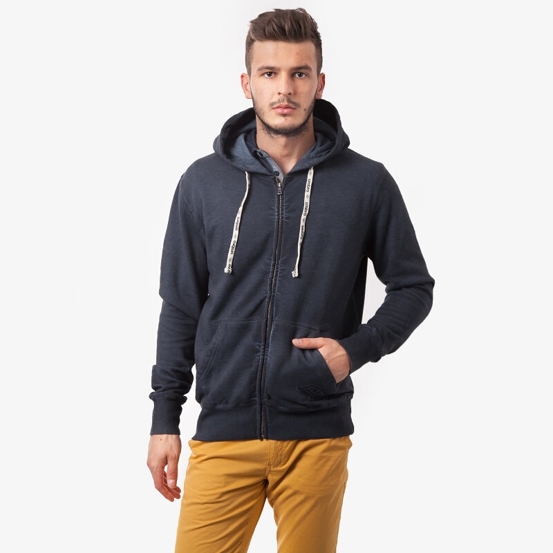 pánská mikina UMBRO MIKINA PABLOS UL15BLM84002 TMAVOMODRÁ