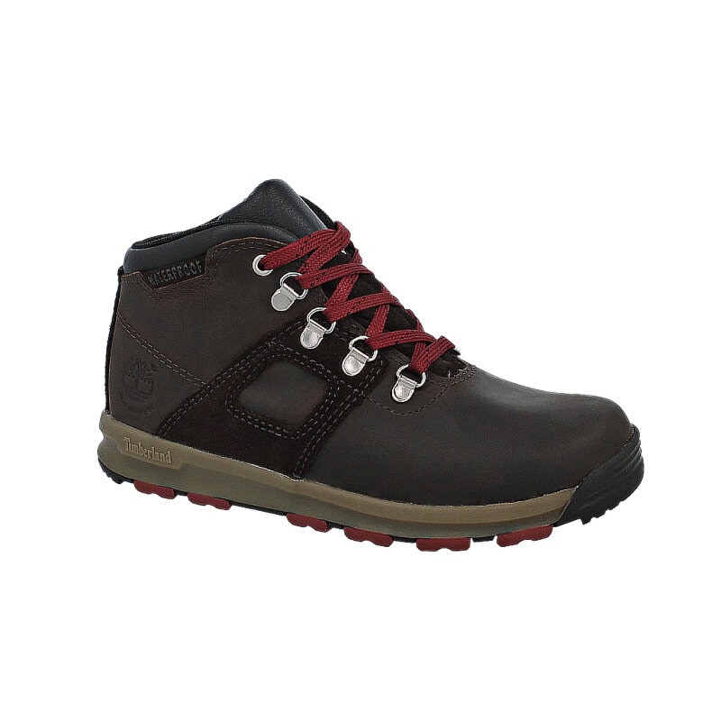 dětská outdoorová obuv TIMBERLAND GT SCRAMBLE FTK 4879R HNĚDÁ