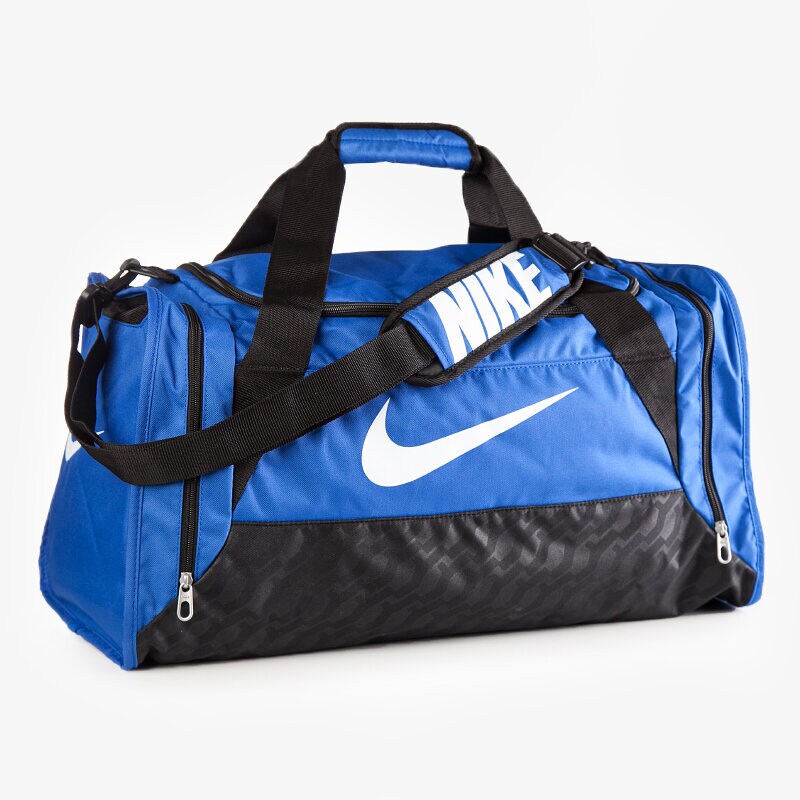 dámská taška NIKE TAŠKA BRASILIA 6 DUFFEL MEDIUM BA4829411 MODRÁ