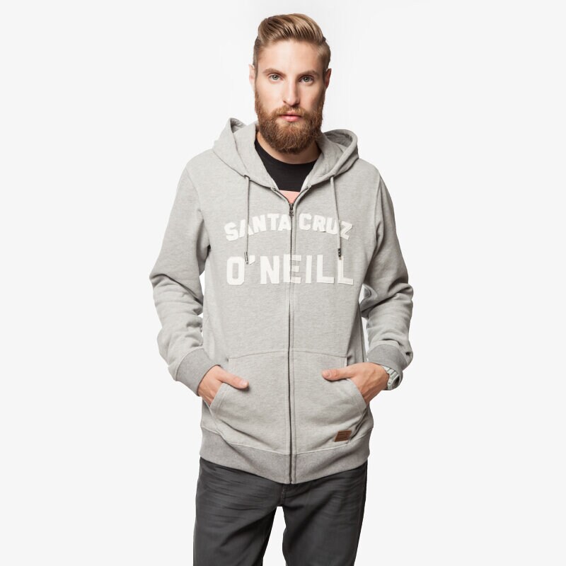 pánská mikina O'NEILL MIKINA LM SANTA CRU 5514308001 ŠEDÁ
