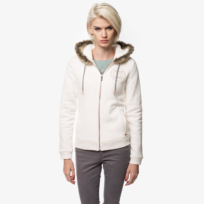 Přechodná bunda dámská (podzimní, jarní) O'NEILL SUPERFLEECE LW SAN 5561221030 BÍLÁ