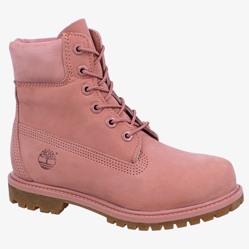 dámské kotníkové boty TIMBERLAND PREMIUM 6 INCH BOOT - W  A12LS RŮŽOVÁ