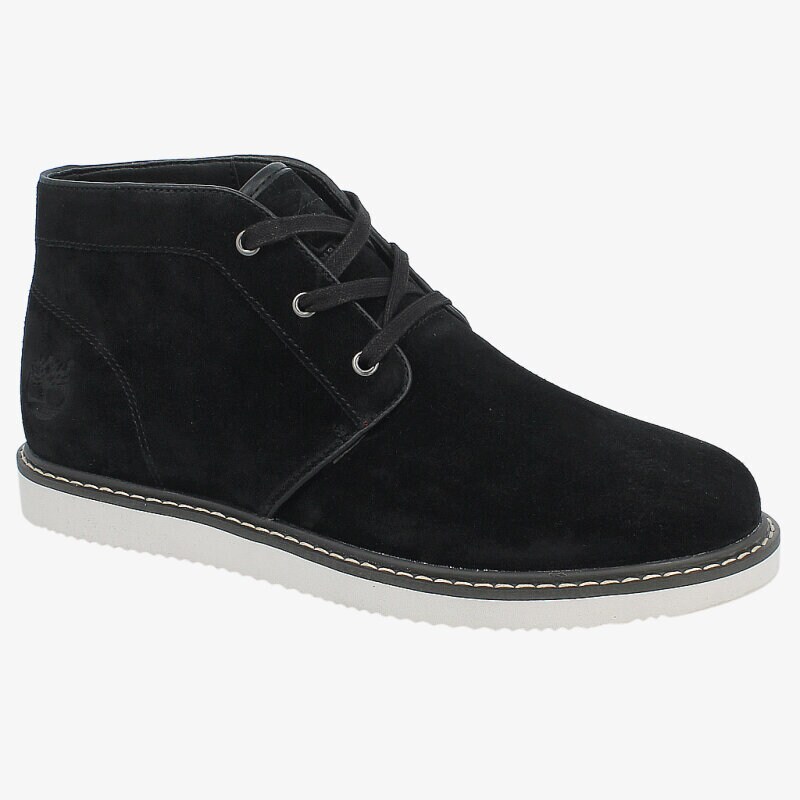 pánské boty casual TIMBERLAND NEWMARKET PLAIN TOE CHUKKA A13HU ČERNÁ