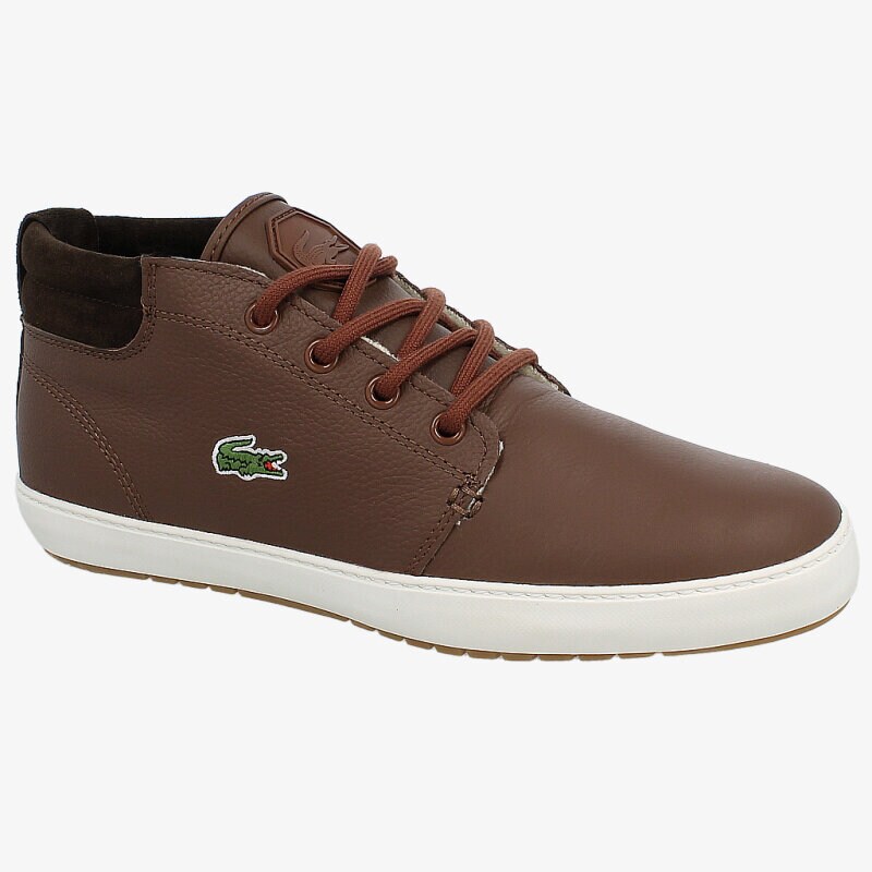 pánské tenisky LACOSTE AMPTHILL TERRA PUT  730SPM000277T HNĚDÁ
