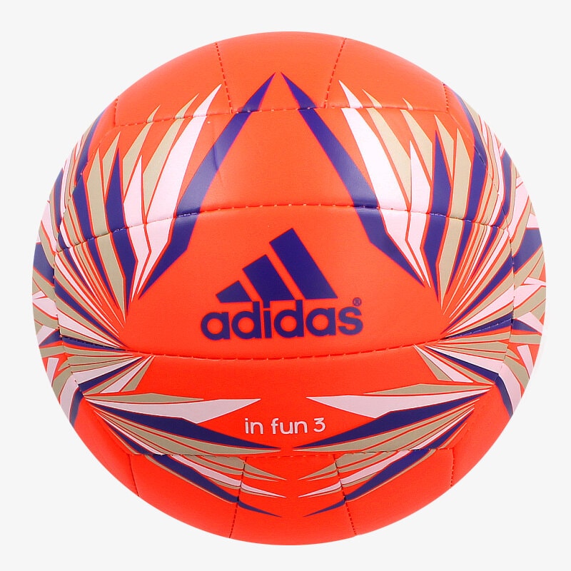 ADIDAS MÍČ IN FUN 3 A97991 ČERVENÁ