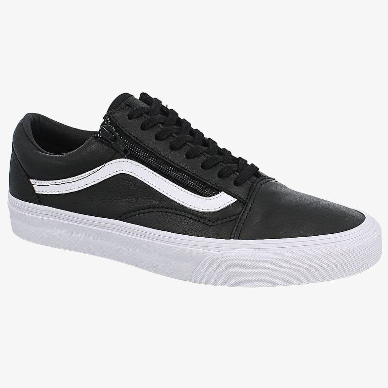 pánské skate boty (skateboardové) VANS OLD SKOOL ZIP  V18GEW9 ČERNÁ
