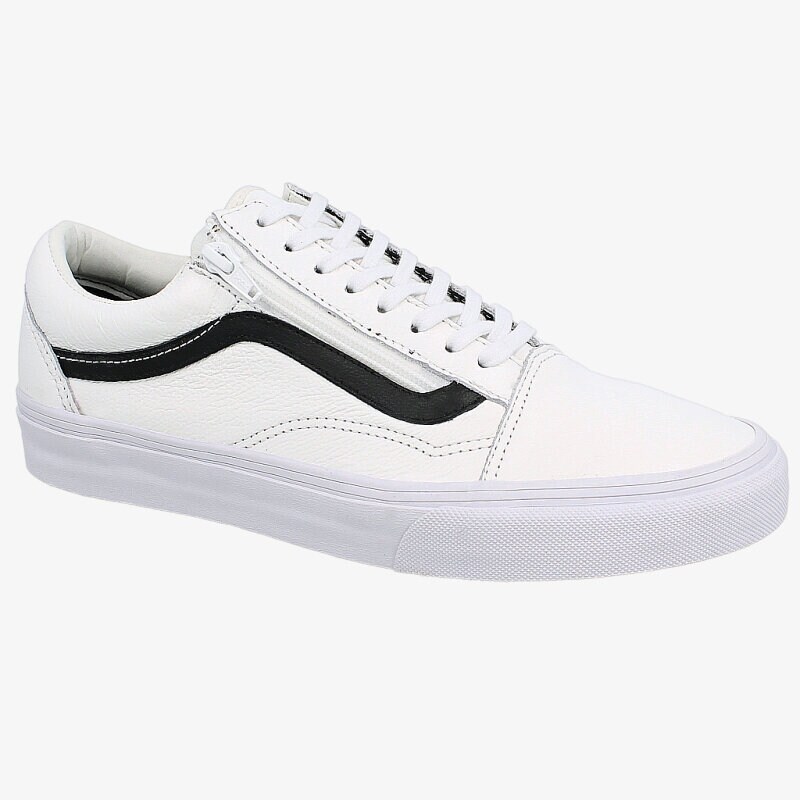 pánské skate boty (skateboardové) VANS OLD SKOOL ZIP  V18GEWB BÍLÁ