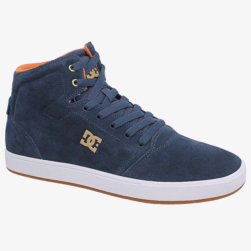 pánské skate boty (skateboardové) DC CRISIS HIGH ADYS100032NVY TMAVOMODRÁ