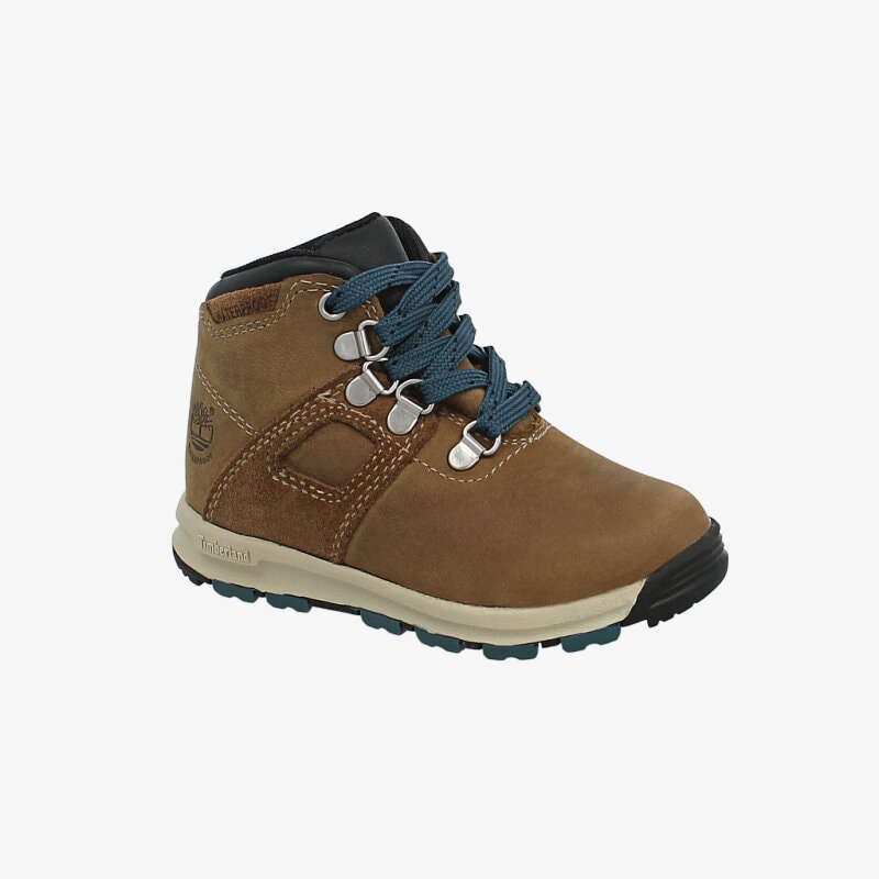 dětská outdoorová obuv TIMBERLAND EK GT SCRAMBLE WP A13JD HNĚDÁ