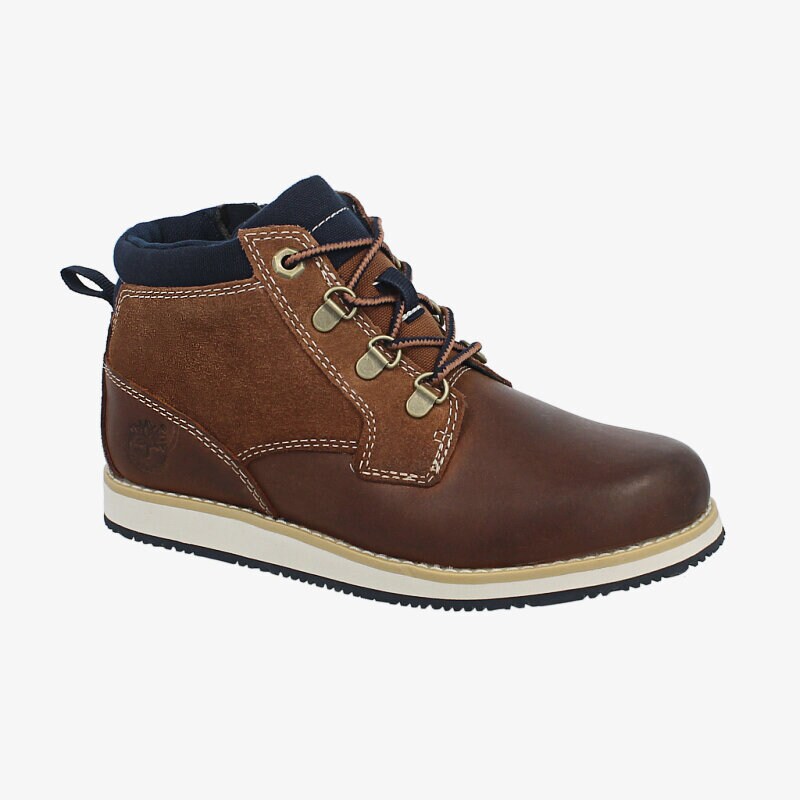 dětská outdoorová obuv TIMBERLAND ROLLINSFORD PT LACE A1246 HNĚDÁ