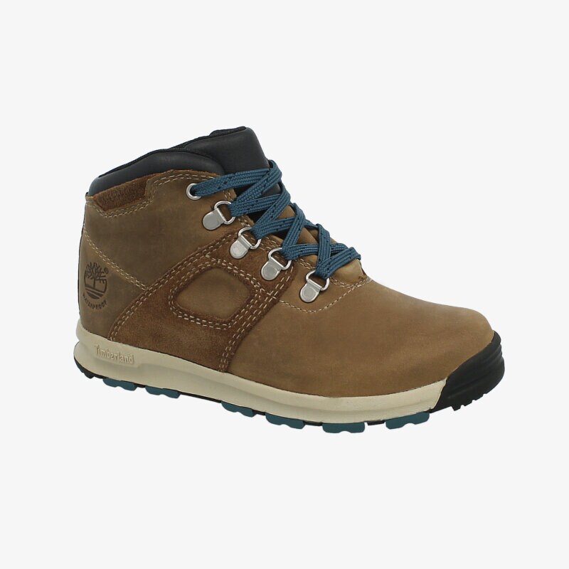 dětská outdoorová obuv TIMBERLAND EK GT SCRAMBLE WP A13FA HNĚDÁ