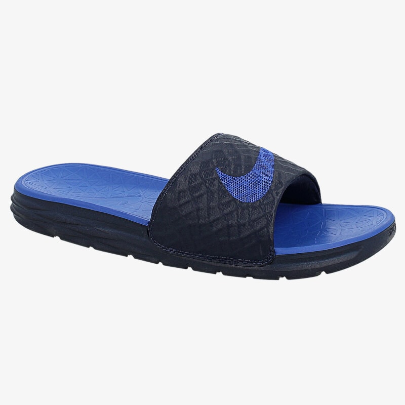 pánské pantofle NIKE BENASSI SOLARSOFT SLIDE 2  705474440 TMAVOMODRÁ