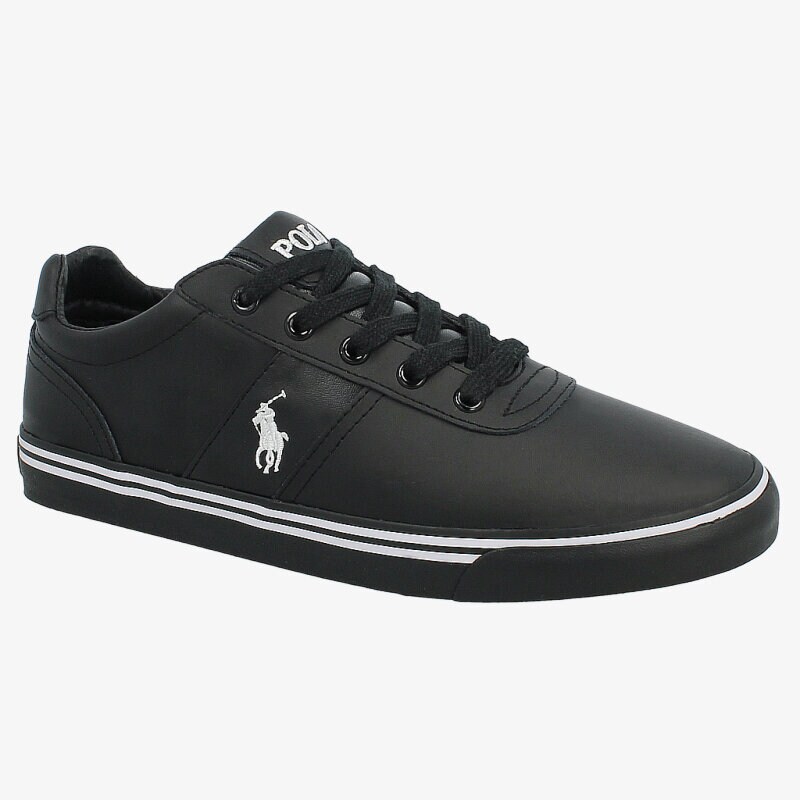 pánské tenisky POLO RL HANFORD BLACK/BLACK LEATHER 8161681803H2 ČERNÁ
