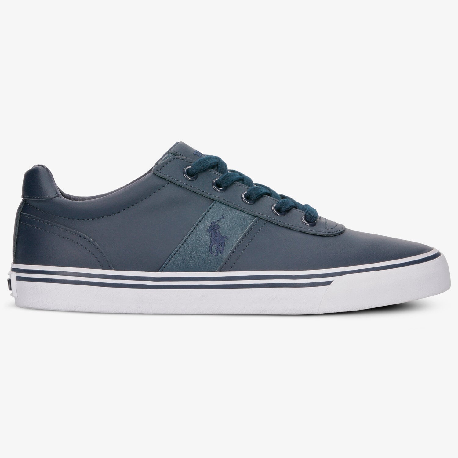 pánské tenisky POLO RL HANFORD NEWPORT NAVY LEATHER 816168180899 TMAVOMODRÁ