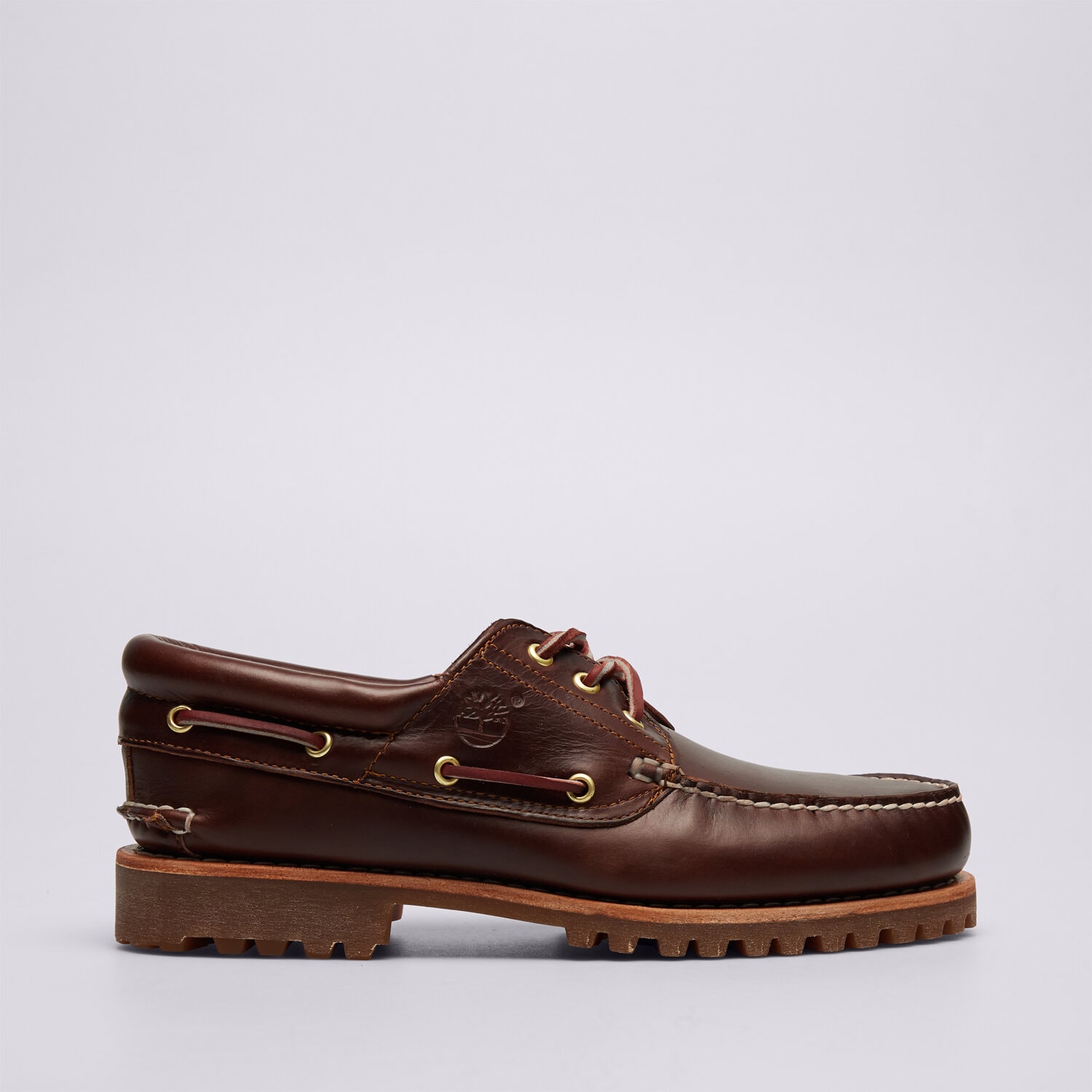 pánské boty casual TIMBERLAND BOAT 3-EYE CLASSIC LUG TB0300032141 HNĚDÁ