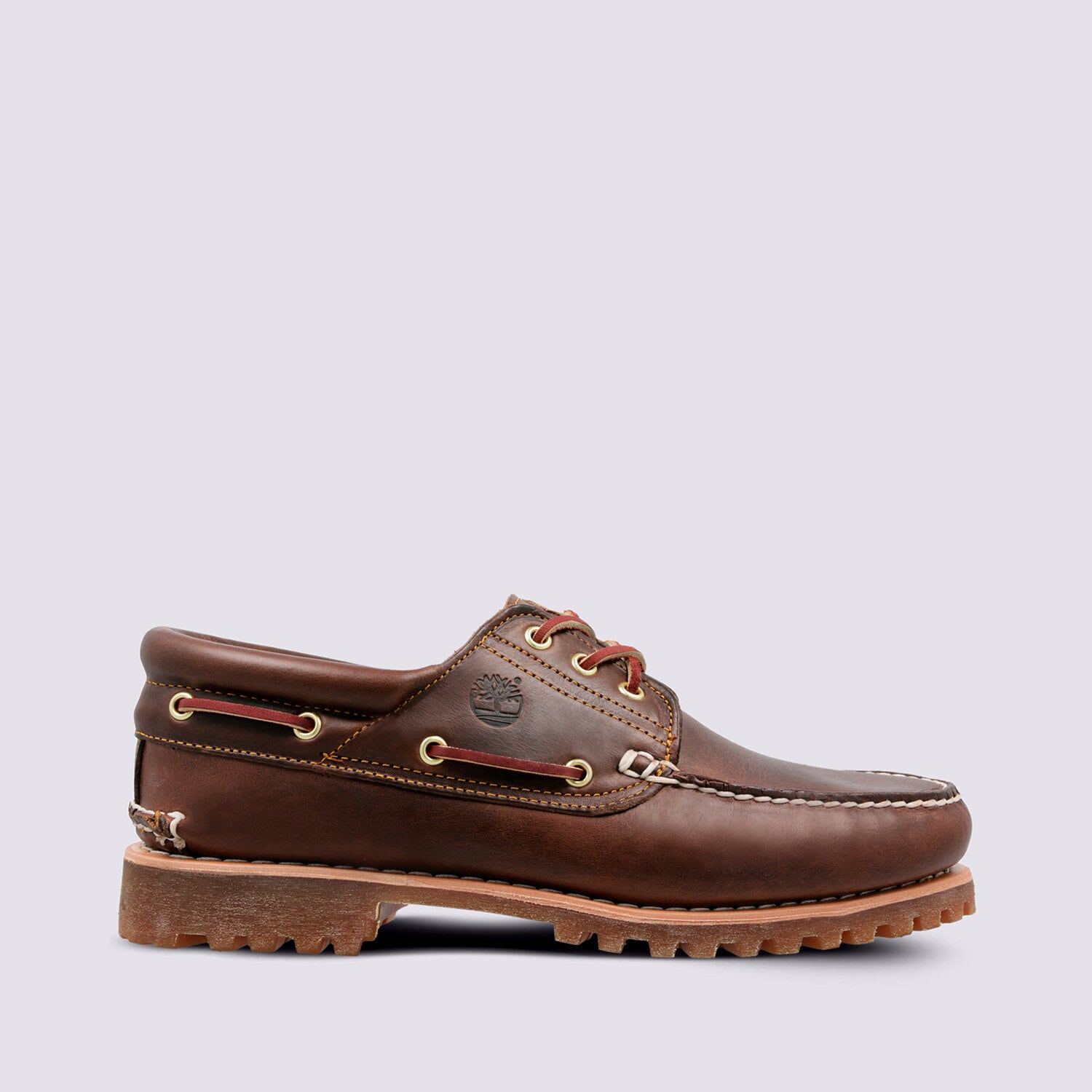 pánské boty casual TIMBERLAND BOAT 3-EYE CLASSIC LUG TB0300032141 HNĚDÁ