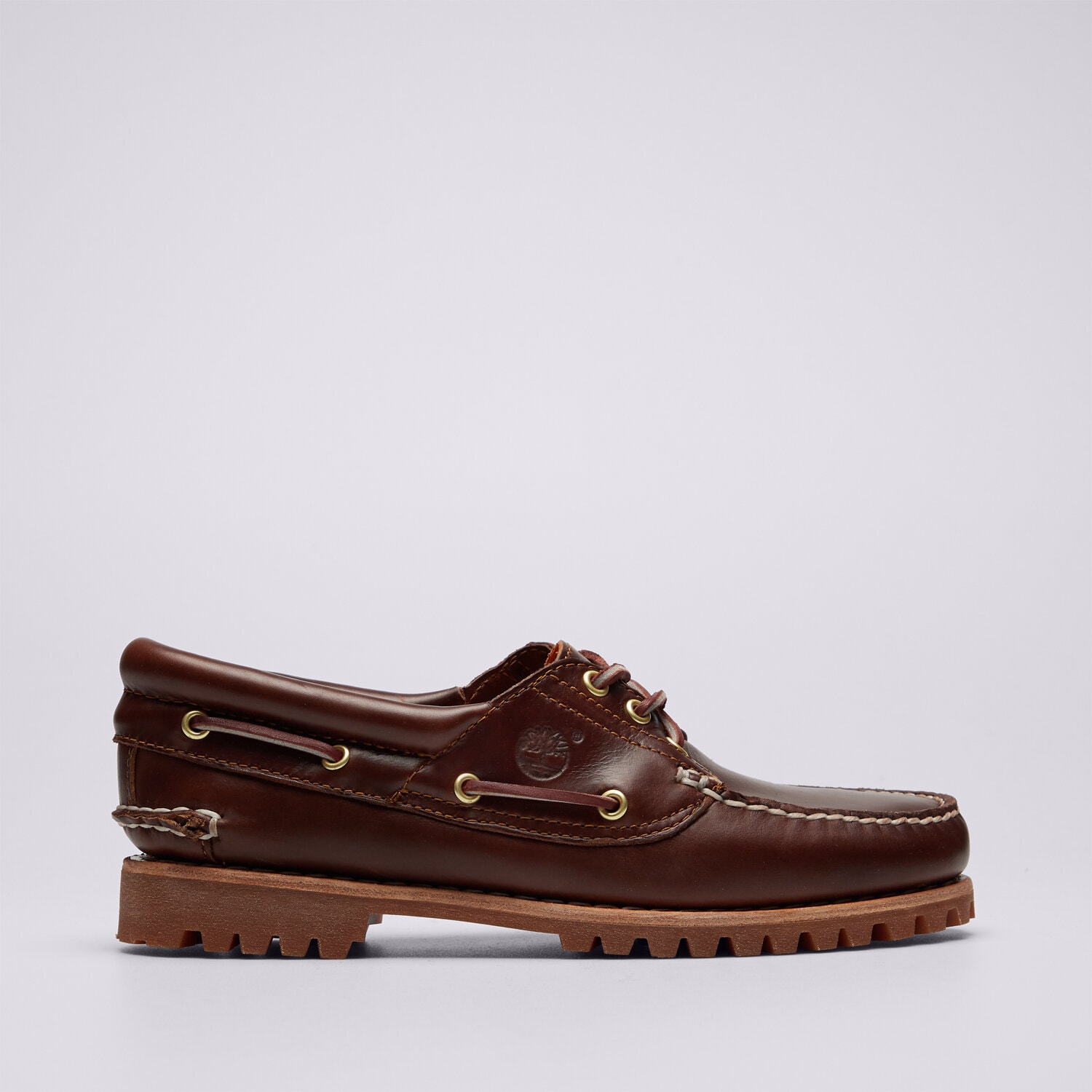 dámské boty casual TIMBERLAND BOAT 3-EYE NOREEN  TB0513042141 HNĚDÁ