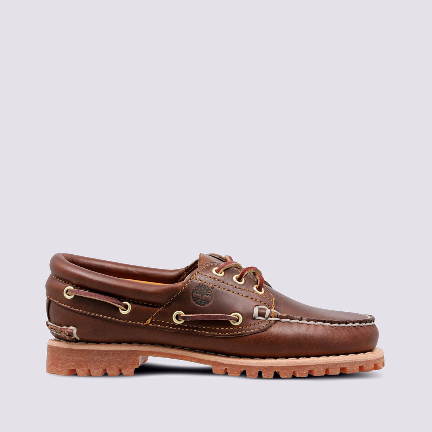 dámské boty casual TIMBERLAND BOAT 3-EYE NOREEN  TB0513042141 HNĚDÁ