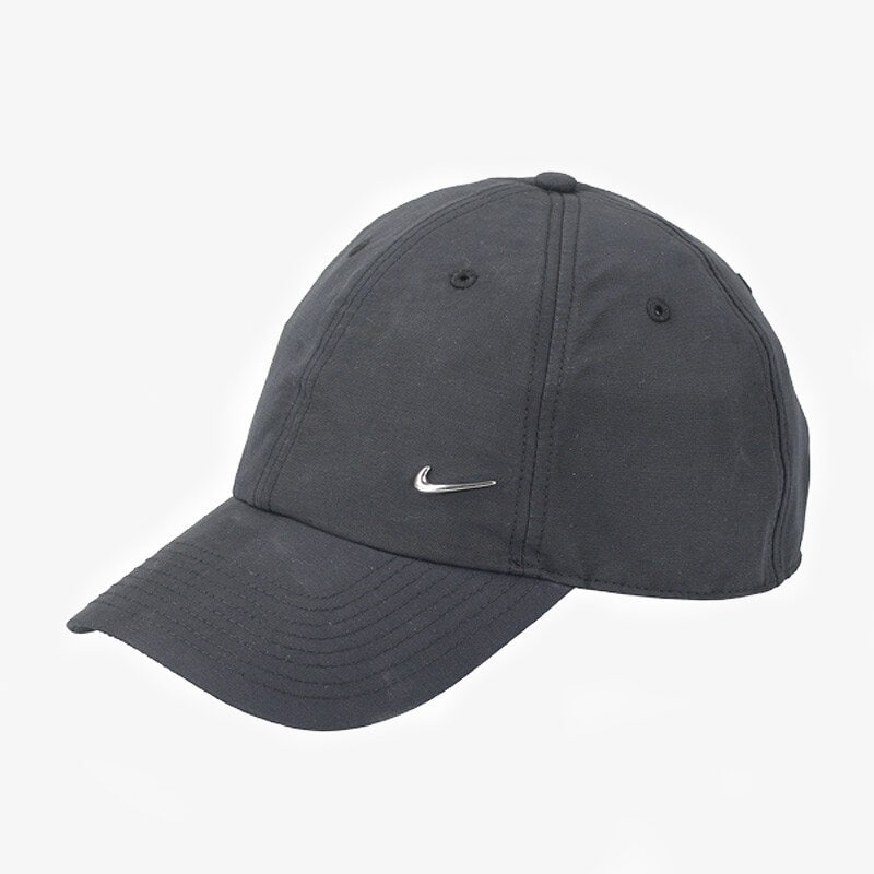 dětská kšiltovka NIKE ČEPICE EMEA METAL SWOOSH CAP 340225010 ČERNÁ