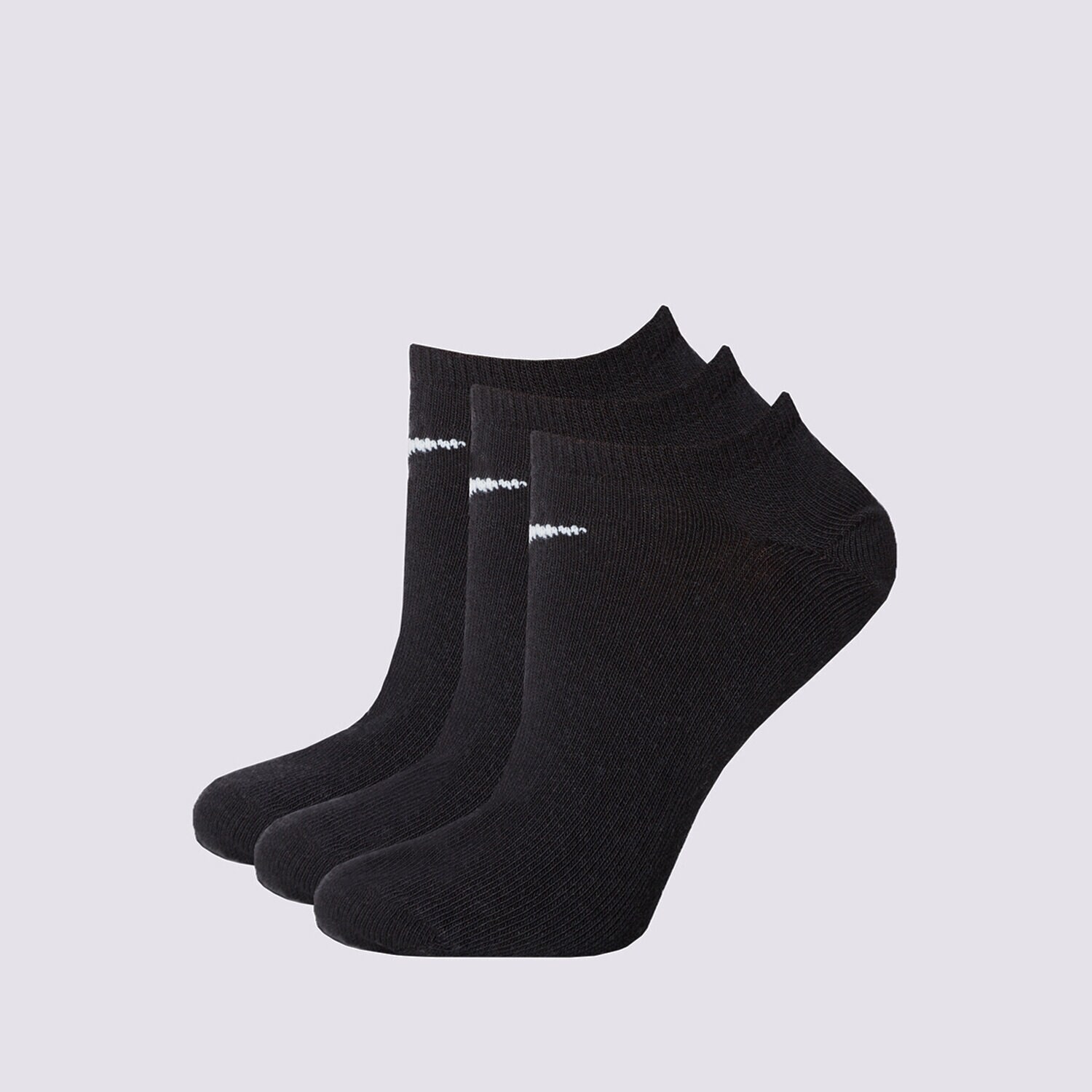 dámské ponožky NIKE PONOŽKY *3PK VAL.NOS SHOW SX2554-001 ČERNÁ