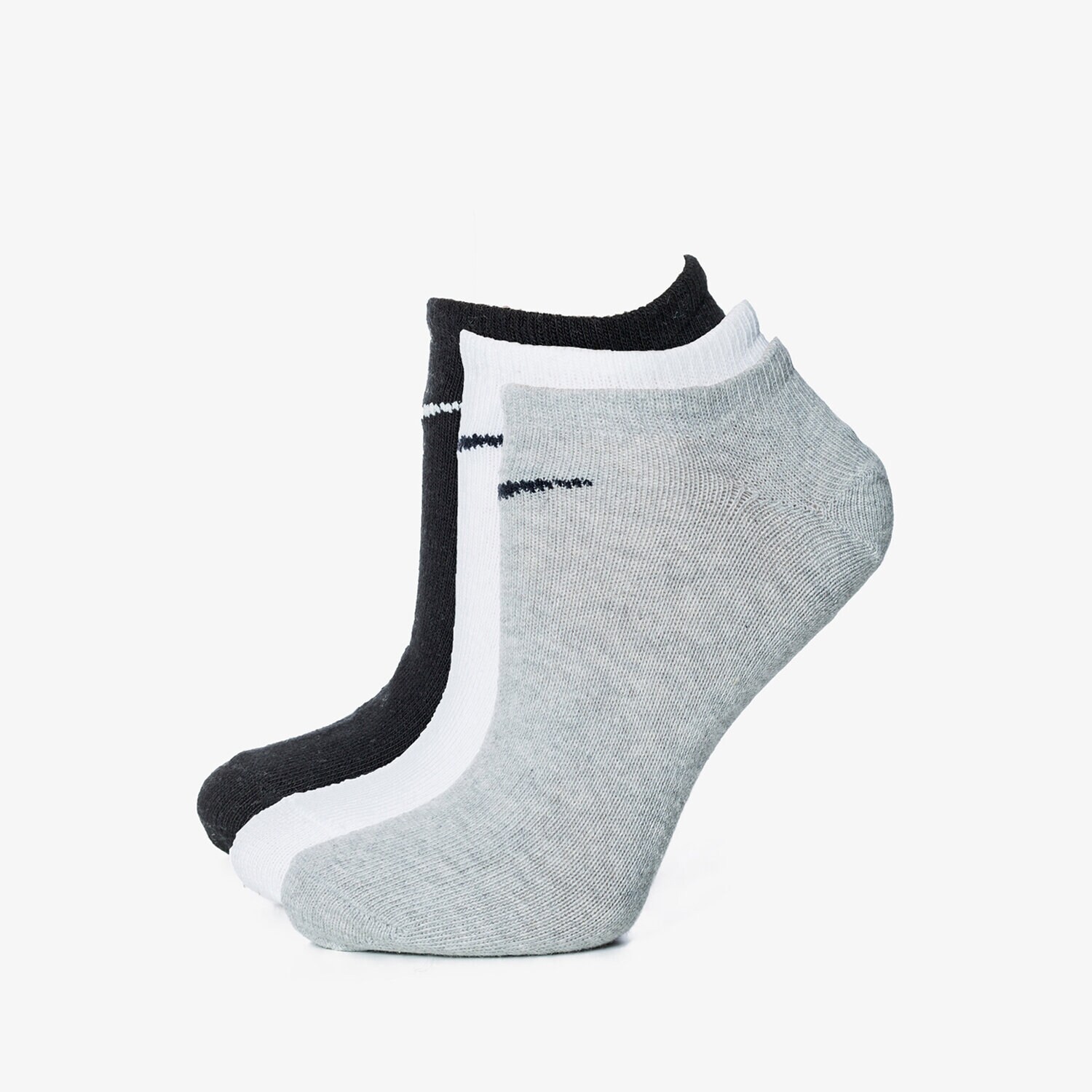 dámské ponožky NIKE PONOŽKY 3PPK VALUE NO SHOW SX2554-901 VÍCEBAREVNÁ