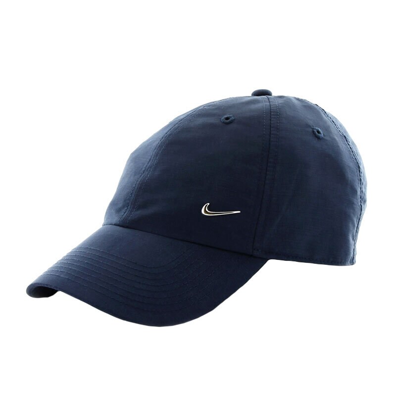 dětská kšiltovka NIKE ČEPICE SWOOSH LOGO CAP 340225451 TMAVOMODRÁ