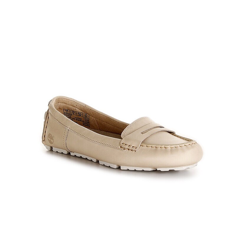 dámské boty casual TIMBERLAND EK NEPONSET LOW VAMP SLIP ON 8065R BÉŽOVÁ