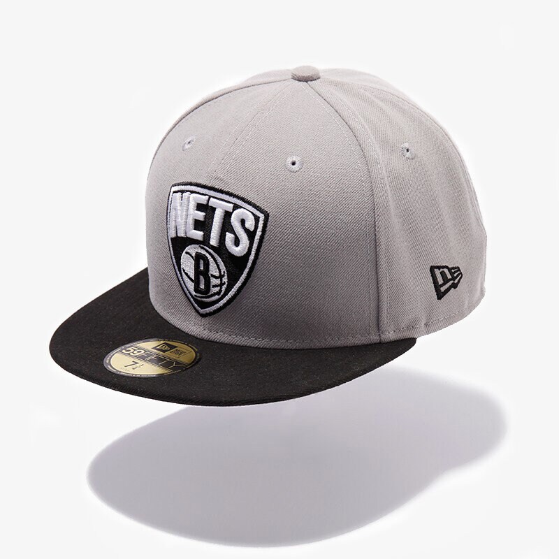 dětská kšiltovka NEW ERA ČEPICE NBA TEAM BROOKLYN NETS 10707719 ŠEDÁ